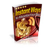 Thumbnail Instant Ways to Monetize Your Blog 