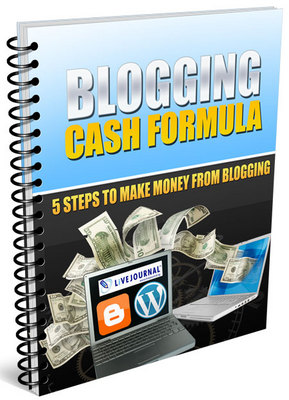 Product picture Blogging Cash Formula 