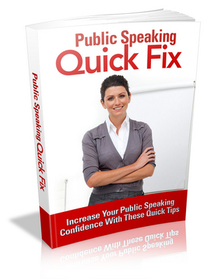 Product picture Public Speaking Quick Fix 